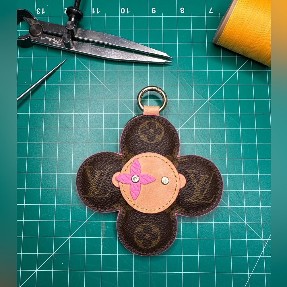 Handmade Leather Bag Accessory - Picture 3 of 5